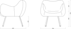 Krėslas RM58