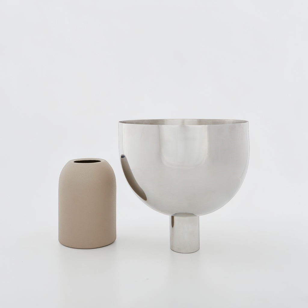 Vazonas Torus Taupe