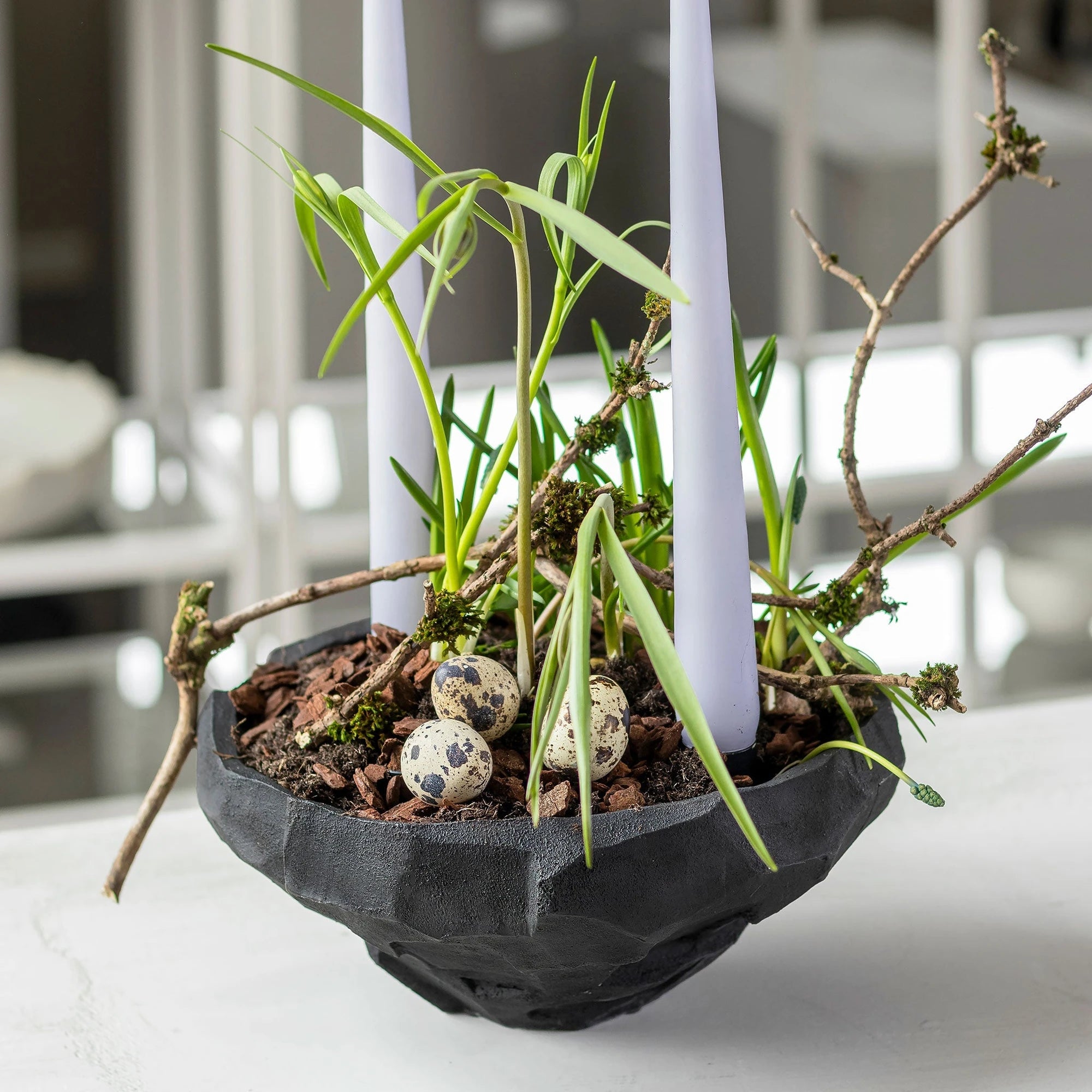 Žvakidė Nuki Bowl – Akmens derva, metalas