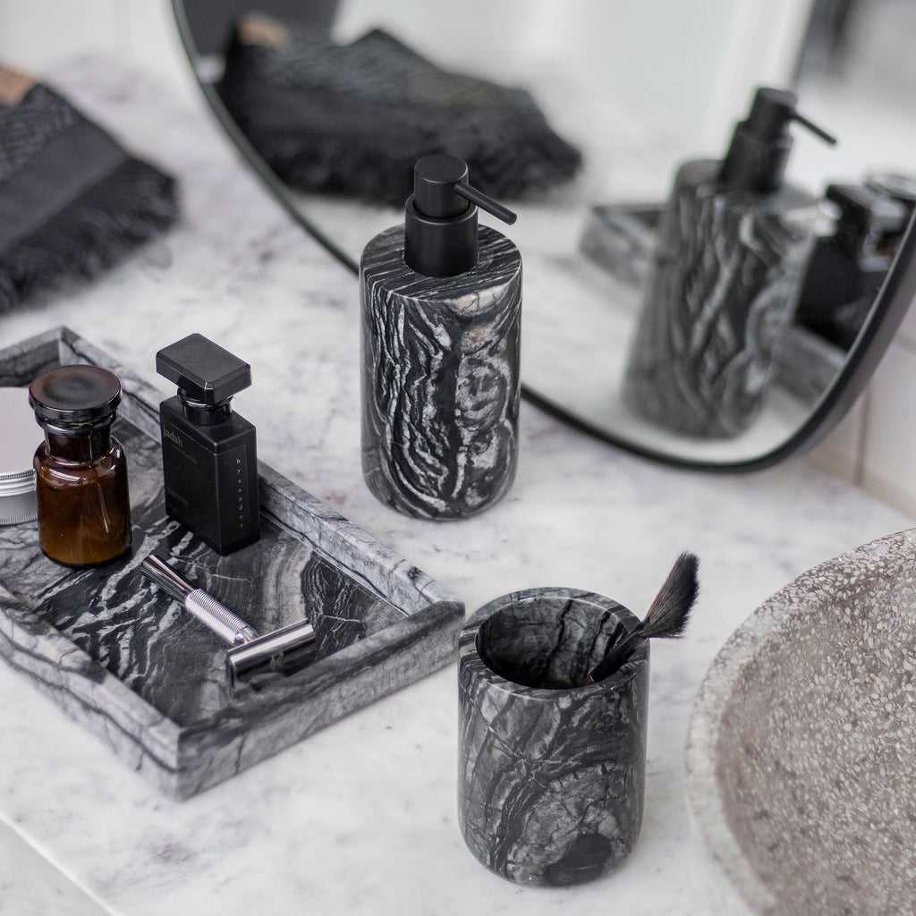 Indelis dantų šepetėliams Marble Gray – Marmuras