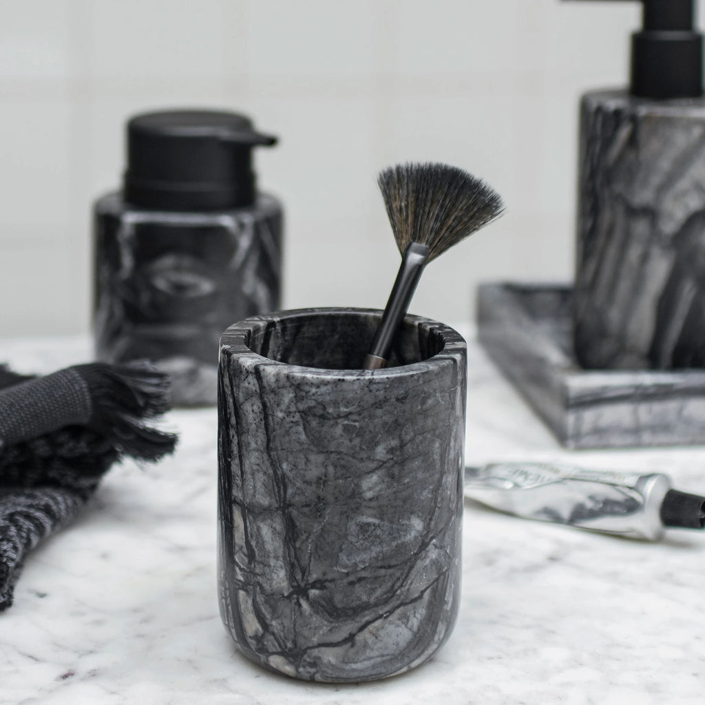 Indelis dantų šepetėliams Marble Gray – Marmuras