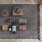 Vonios kilimėlis Morroco Brown – 100% medvilnė, OEKO-TEX® STANDARD 100 sertifikatas