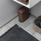 Vonios kilimėlis Morroco Black – 100% medvilnė, OEKO-TEX® STANDARD 100 sertifikatas