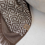 Rankšluostis Morroco Chocolate 135x70 cm – 100% medvilnė, OEKO-TEX® STANDARD 100 sertifikatas