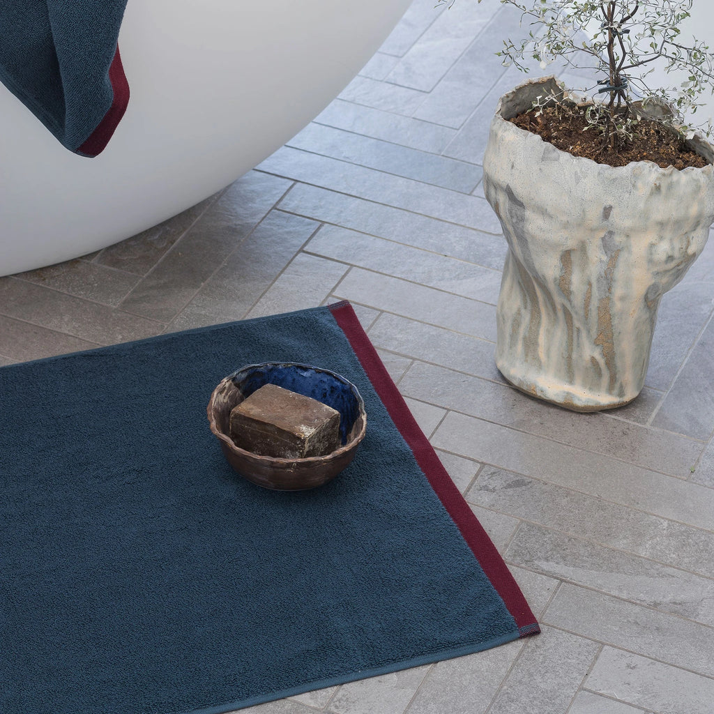 Vonios kilimėlis Soft Blue – 100% ekologiška medvilnė, OEKO-TEX® STANDARD 100 sertifikatas
