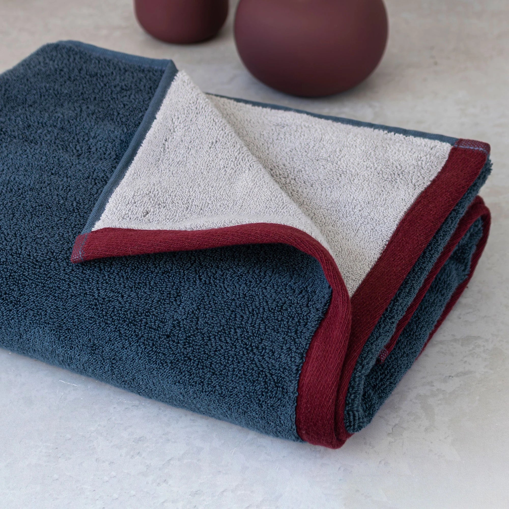 Rankų rankšluostis Soft Blue 55x40 cm (2 vnt.) – 100% ekologiška medvilnė, OEKO-TEX® STANDARD 100 sertifikatas