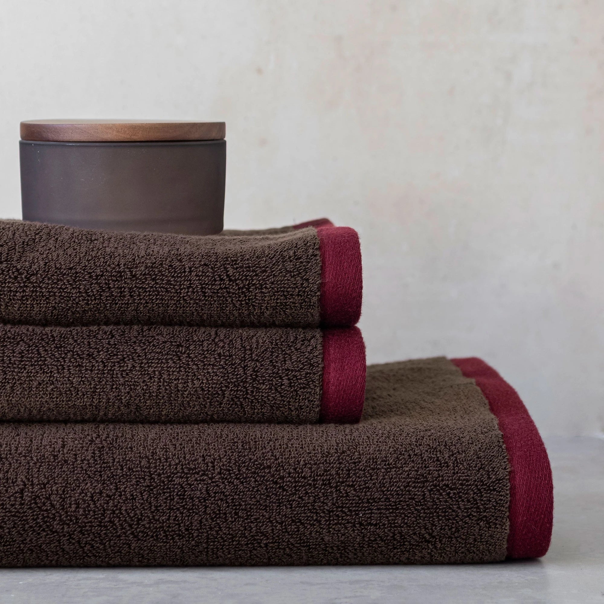 Rankšluostis Soft Brown 133x70 cm – 100% ekologiška medvilnė, OEKO-TEX® STANDARD 100 sertifikatas