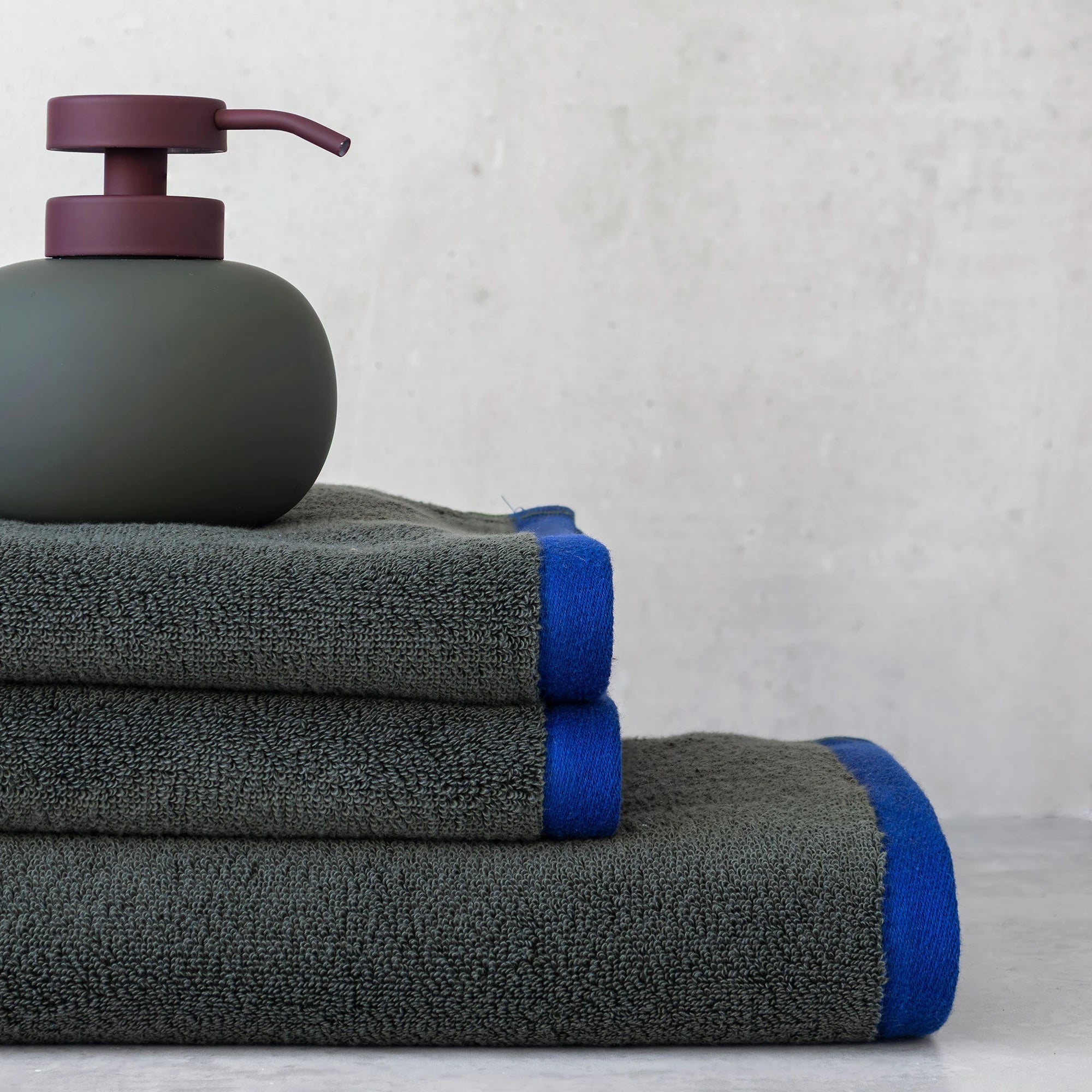 Rankų rankšluostis Soft Olive 55x40 cm (2 vnt.) – 100% ekologiška medvilnė, OEKO-TEX® STANDARD 100 sertifikatas